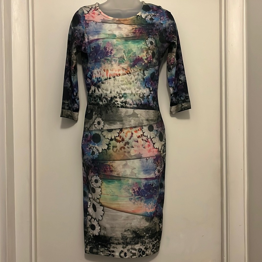 Floral print dress